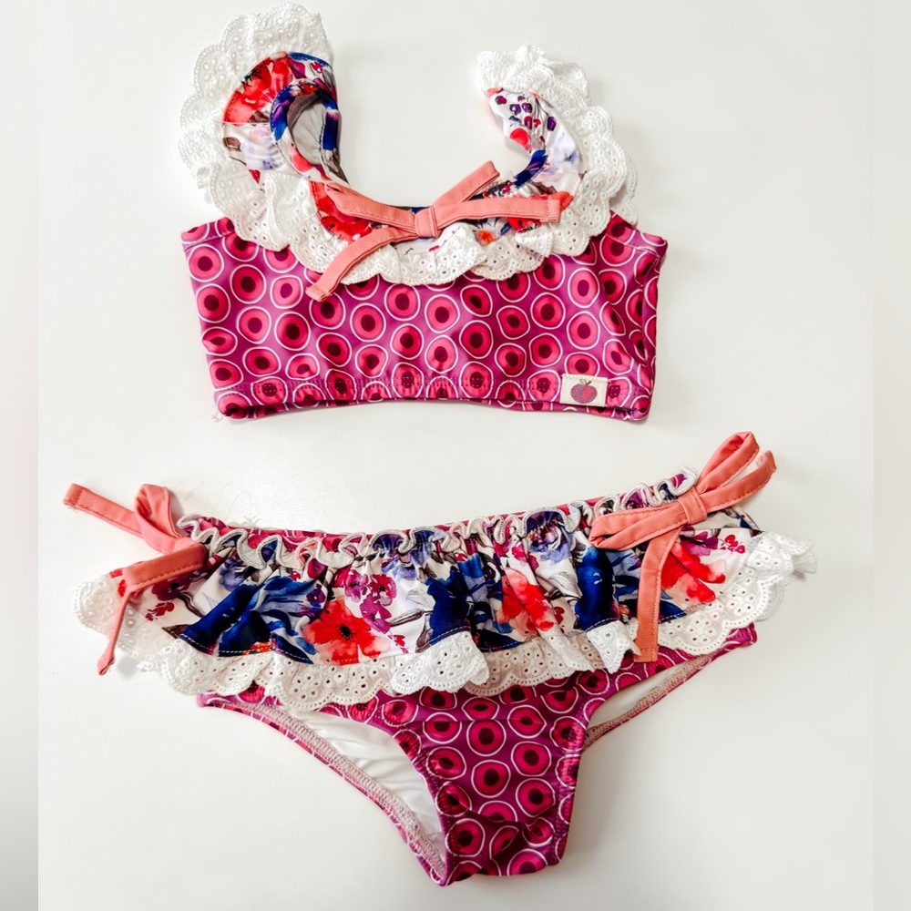 Cheeky Plum Bikini swimsuit size 2t